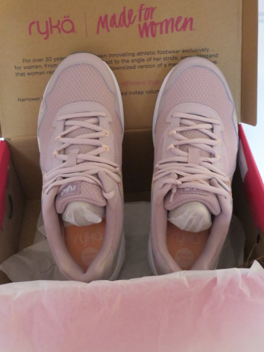 NEW Rykä Women’s Violet Ice Athletic Walking Sneakers Size 9.5 M NIB